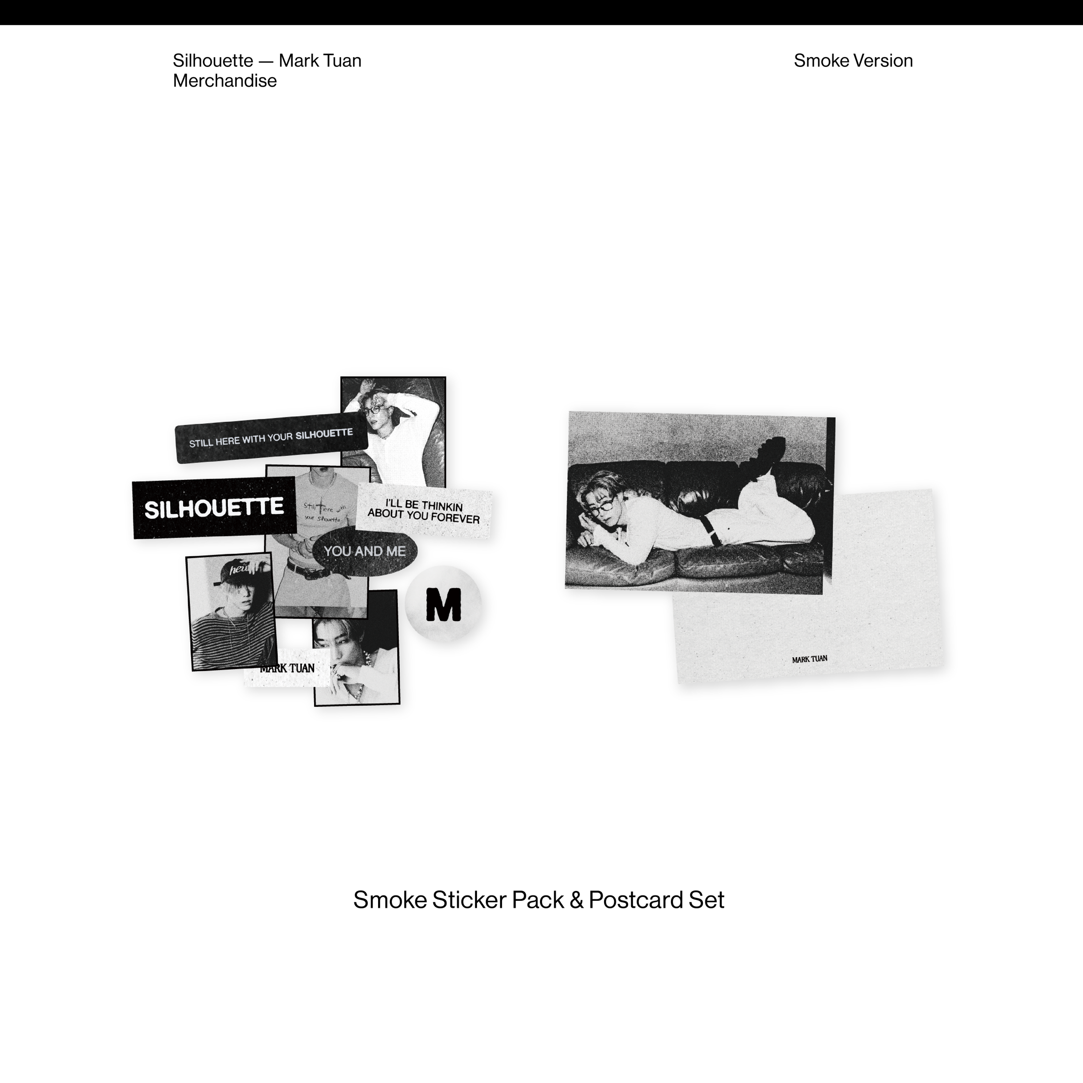 Smoke Sticker Pack & Postcard Set