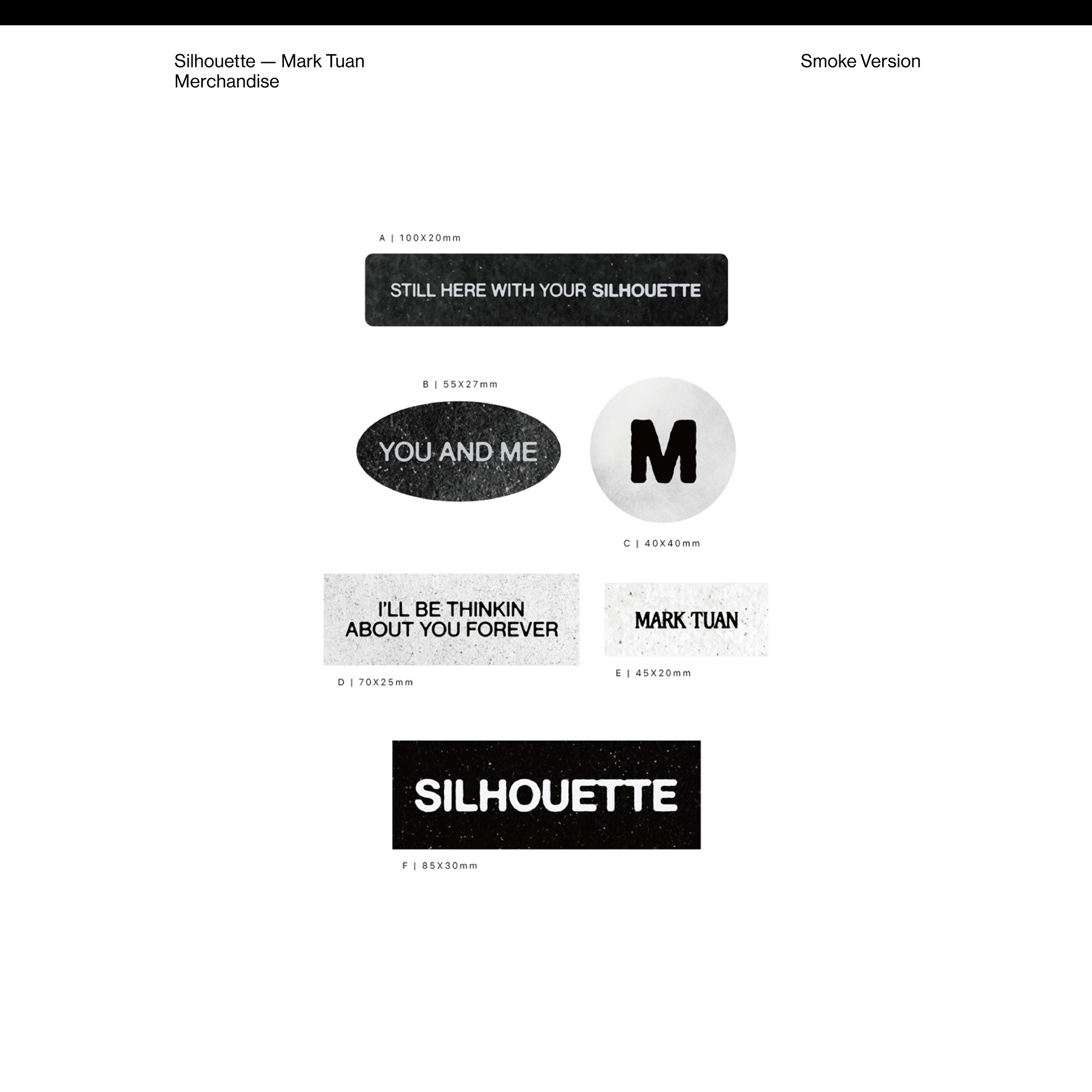 Smoke Sticker Pack & Postcard Set