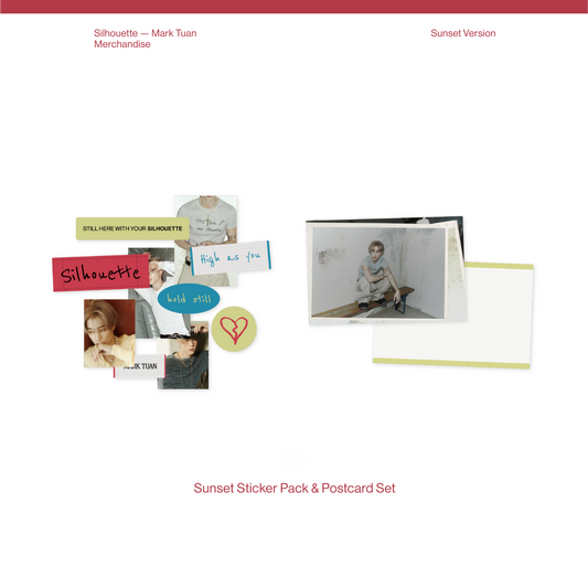 Sunset Sticker Pack & Postcard Set